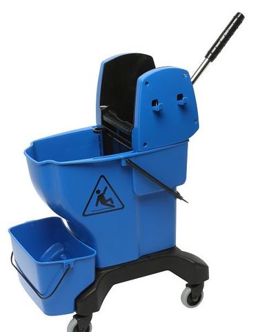 EDCO ENDURO PRESS WRINGER & BUCKET COMPLETE - BLUE - 29100 - EACH