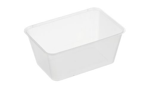 GENFAC FREEZER GRADE 1000ML RECTANGULAR CONTAINER - G1000 FR - 50 - SLV