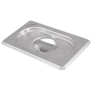 VOGUE 1/3 SIZE GASTRONORM PAN COVER / LID - STAINLESS STEEL - DN737 - EACH