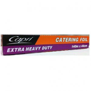 CAPRI CATERING FOIL - EXTRA HEAVY DUTY - 44CM X 150M - 1-ROLL