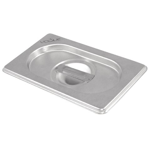 VOGUE 1/2 SIZE GASTRONORM PAN COVER / LID - STAINLESS STEEL - DN736 - EACH