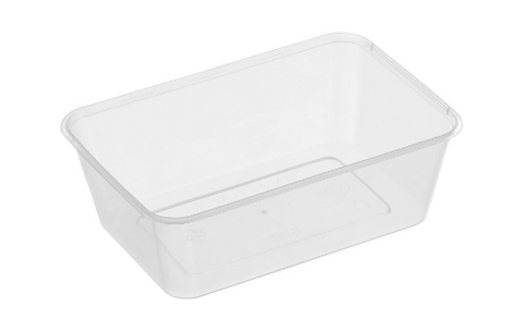 GENFAC FREEZER GRADE 750ML RECTANGULAR CONTAINER - G750 FR - 500 - CTN