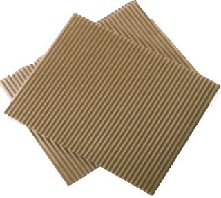 PIZZA CORRUGATED INSERT / PAD - 10" - 100 - BOX