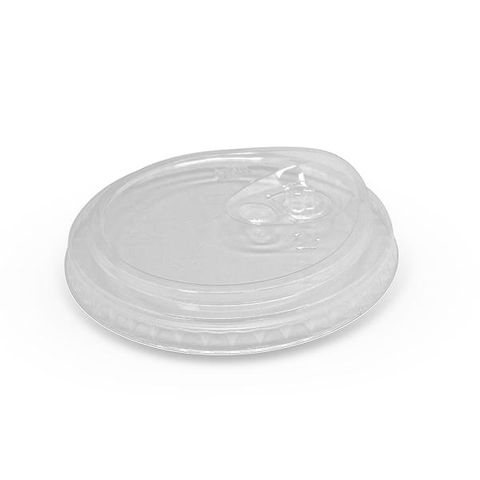 GREENMARK CLEAR PET RECYCLABLE STRAW-FREE LID ( SIPPER LID ) - 14 / 16 / 20 / 24oz ( 98mm dia ) - SFL98PET - 100 - SLV
