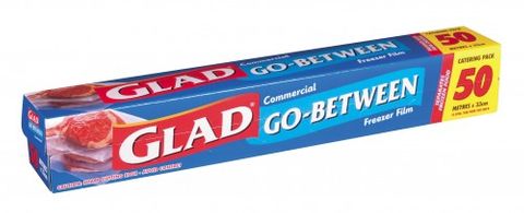 GLAD GO BETWEEN COMMERCIAL - FREEZER FILM 33CM X 50M - ROLL