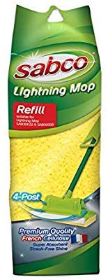 SABCO LIGHTNING / BREEZE 4 POST MOP REFILL ONLY ( SAB3002 ) - EACH