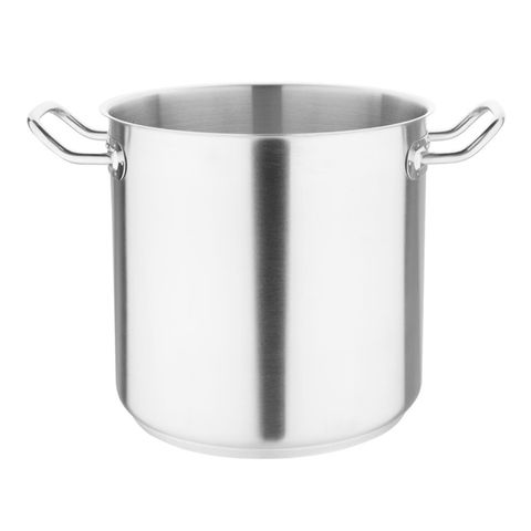 VOGUE STAINLESS STEEL DEEP STOCKPOT 10.5LT - T192 - EACH