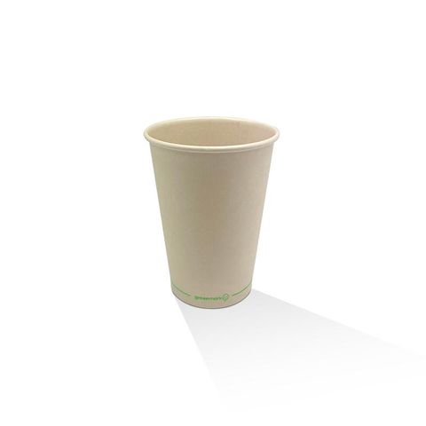 GREENMARK BioPBS COATED BAMBOO PAPER COLD CUP / MILK SHAKE - 22OZ ( 90MM ) - CC22 - 1000 - CTN