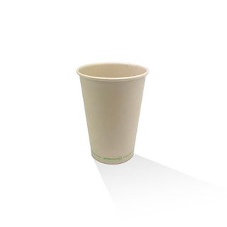 GREENMARK BioPBS COATED BAMBOO PAPER COLD CUP / MILK SHAKE - 22OZ ( 90MM ) - CC22 - 1000 - CTN