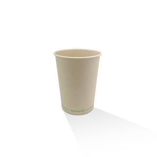 GREENMARK BioPBS COATED BAMBOO PAPER COLD CUP / MILK SHAKE - 16OZ ( 90MM ) - CC16 - 1000 - CTN