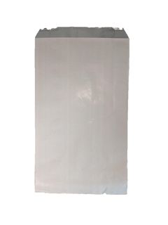 CHICKEN BAG PLAIN WHITE LARGE - FOIL LINED - 305mm L x 178mm W x 55mm G - FB4 - 250 - PKT