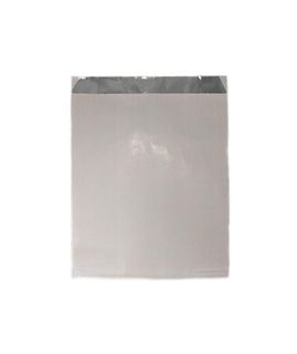 CHICKEN BAG PLAIN WHITE SMALL - FOIL LINED - 200mm L x 165mm W + 55mm G - FB2 - 250 - PKT