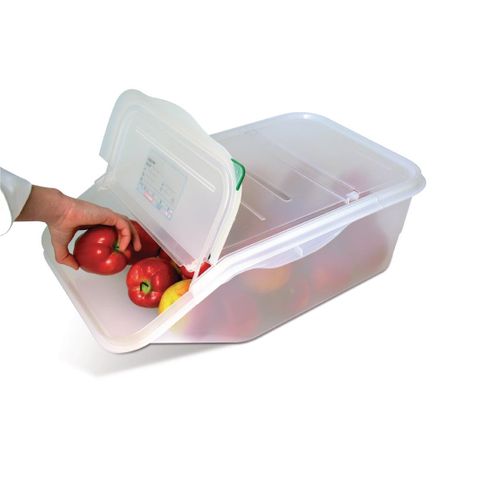 ARAVEN INGREDIENT BIN 22L ( 200MM H X 340MM W X 565MM D ) - BPA FREE POLYPROPYLENE - CG041 - EACH