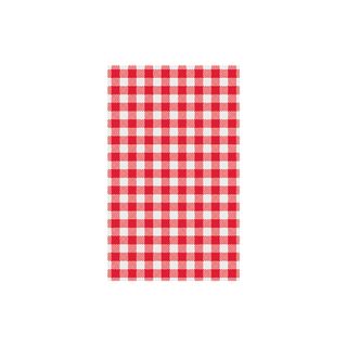 TRENTON GINGHAM RED G/PROOF PAPER - 74204 -190 X 310MM ( 1/4 CUT) -200