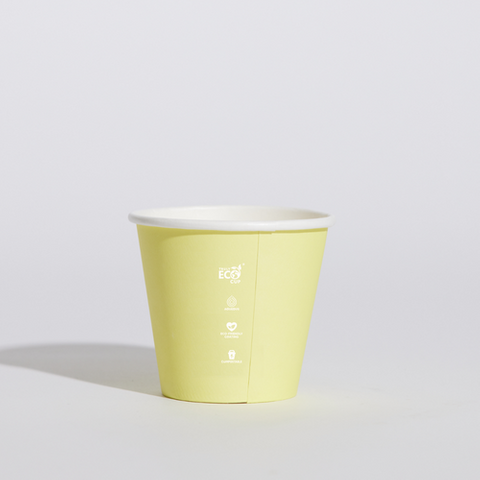 PINNACLE TRULY ECO 06oz PASTEL SINGLE WALL COFFEE CUP - AQUEOUS COATED ( 80mm ) - 1000 - CTN