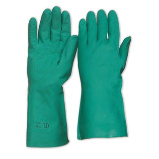 PRO CHOICE - GREEN NITRILE GLOVES SIZE 6 - SMALL- RNF15S -  PAIR ONLY - PKT