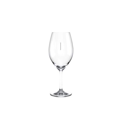 RYNER MELODY CHIANTI WINE GLASS 375ML WITH VERTICAL POUR LINE AT 150ML / 250ML ( PLIMSOLL ) - 0558 132-VPL - 24 - CTN