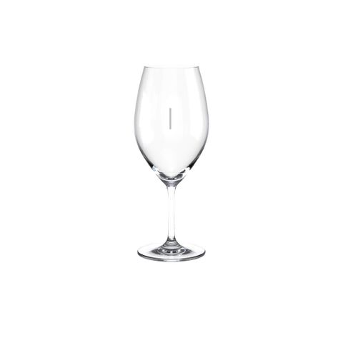 RYNER MELODY BORDEAUX WINE GLASS 475ML WITH VERTICAL POUR LINE AT 150ML / 250ML ( PLIMSOLL ) - 0558 135-VPL - 24 - CTN
