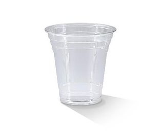 GREENMARK CLEAR PET RECYCLABLE CUP - 14oz / 410ml - ( 98mm dia ) - PET14-98 - 50 - SLV