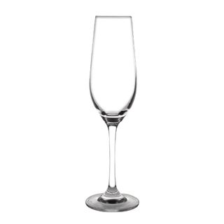 OLYMPIA CHIME CRYSTAL CHAMPAGNE GLASSES / FLUTE 225ML ( GF736 ) - 6 - CTN