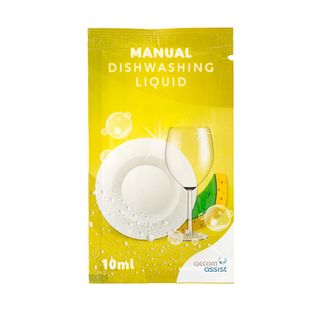 MANUAL DISHWASHING LIQUID GRS SACHET 10ML ( YELLOW SACHET ) - 500 - CTN