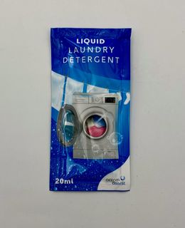 LAUNDRY LIQUID GRS SACHET 20ML ( BLUE SACHET ) - 500 - CTN