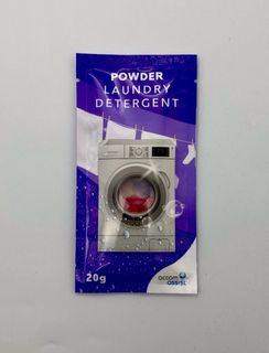 LAUNDRY POWDER GRS SACHET 20GRM ( PURPLE SACHET ) - 500 - CTN