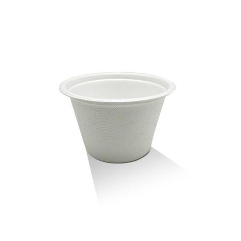 GREENMARK SUGARCANE 120ML / 4oz SAUCE CUP / PORTION CUP - WHITE - C004 - 2000 - CTN