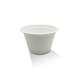 GREENMARK SUGARCANE 120ML / 4oz SAUCE CUP / PORTION CUP - WHITE - C004 - 2000 - CTN