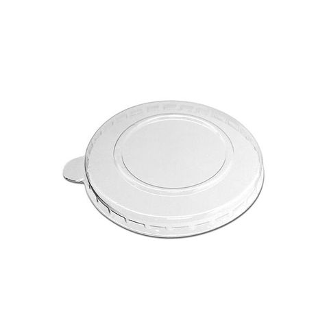 GREENMARK PET LID CLEAR TO SUIT 120ML / 4oz SUGARCANE SAUCE CUP / PORTION CUP ( NATURAL CUP UC004 ) - UC004L - 2000 - CTN