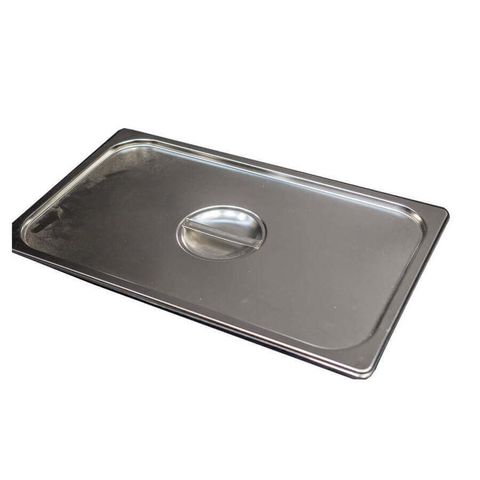 VOGUE 1/1 SIZE GASTRONORM PAN COVER / LID - STAINLESS STEEL - DN735 - EACH