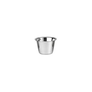 TRENTON DARIOL MOULD / SAUCE CUP STAINLESS STEEL - 80MM DIA X 35MM H & 115ML ( 70523 ) - EACH