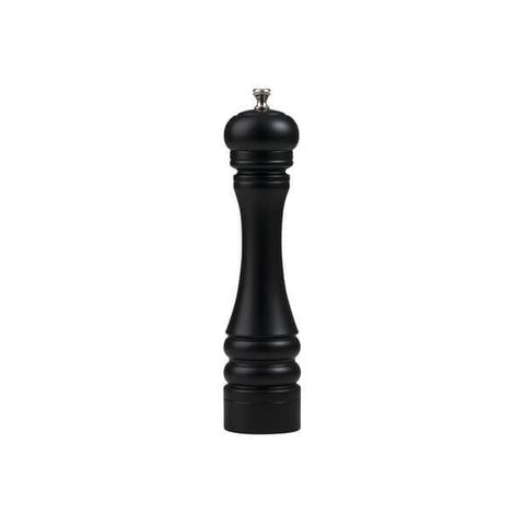 MODA CLASSIC SALT & PEPPER MILL / GRINDER - BLACK - 255mm - 408010 - EACH