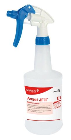 PRINTED DIVERSEY BOTTLE 750ML & CANYON TRIGGER - TASKI ASSET J-FILL - D1227999 - 6 - CTN