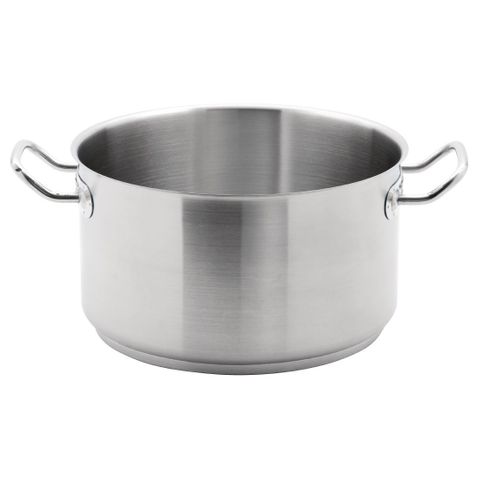 VOGUE STAINLESS STEEL STEW PAN / POT 9.5L - 280MM DIA x 155MM H ( M941 ) - EACH