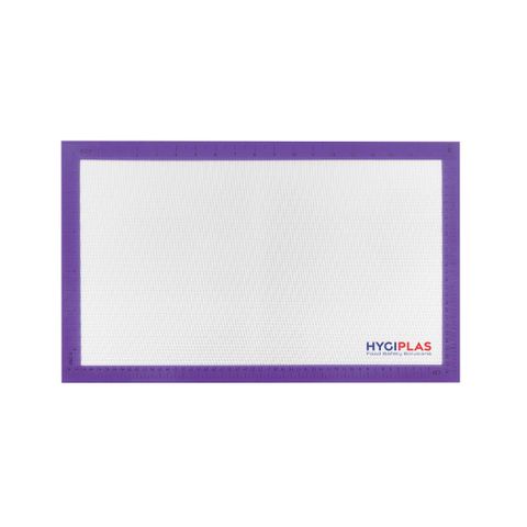 HYGIPLAS ALLERGENS NON-STICK BAKING MAT - PURPLE EDGE - 325mm W x 530mm L ( FB608 ) - EACH