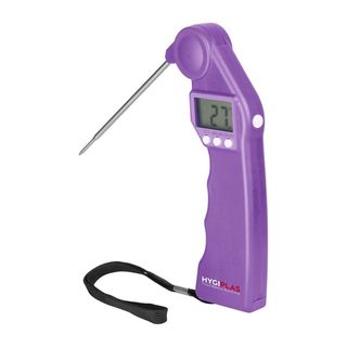 HYGIPLAS EASYTEMP THERMOMETER - PURPLE ( ALLERGENS ) - CH739 - EACH