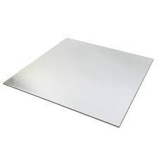 CAKE BOARD 11" SQUARE SILVER FOILED 280X280X2.8MM - 50 - PACK