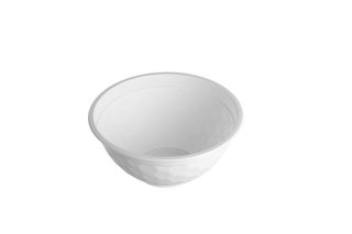 GENFAC 750ml WHITE PLASTIC NOODLE BOWL - G12075W - 400 - CTN