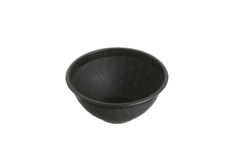 GENFAC 750ml BLACK PLASTIC NOODLE BOWL - G12075BK - 400 - CTN