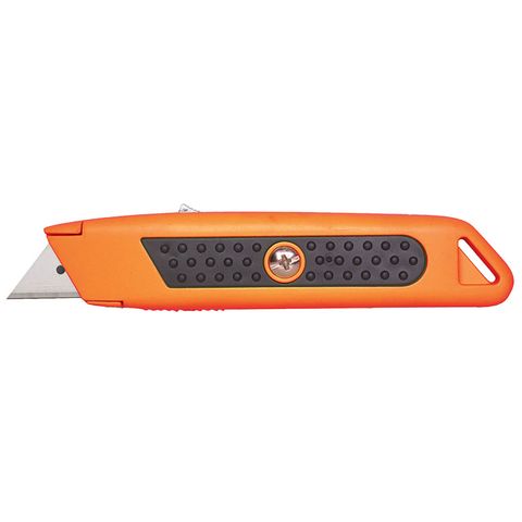 STERLING AUTO -RETRACTING ORANGE SAFETY KNIFE (114-2R) - EACH