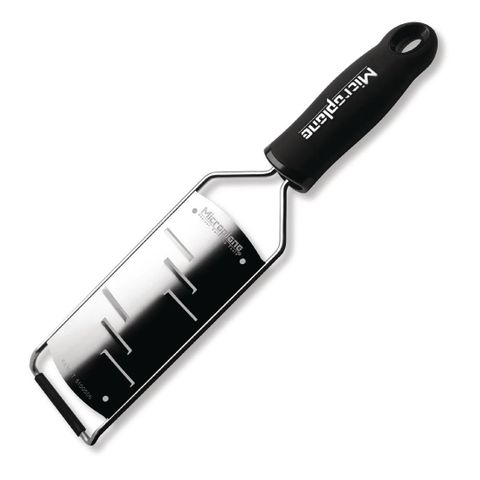 MICROPLANE PREMIUM GOURMET SHAVER - BLACK HANDLE - 70MM ( W ) x 325MM ( L ) - DA413 - EACH