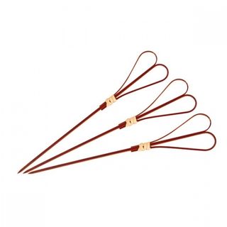 TRENTON 120MM HEART SKEWERS / COCKTAIL PICK - RED - 47982-R - 100 - PKT