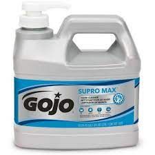 GOJO SUPRO MAX HAND CLEANER - HEAVY DUTY WITH GENTLE SCRUBBERS - 1.89L PUMP PACK X 4 - CTN ( 0972-04 )