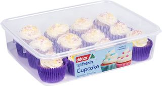 DECOR 4L TELLFRESH CUPCAKE OBLONG CONTAINER - 195660-004 - 4 - CTN