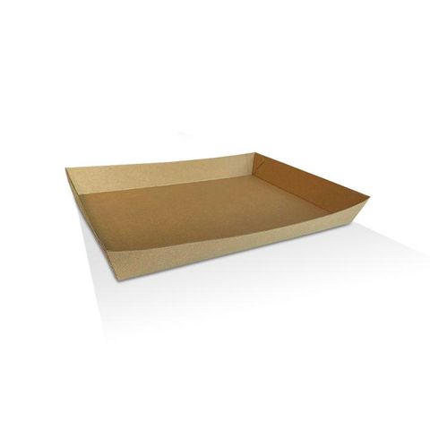 GREENMARK BROWN CORRUGATED BOARD OPEN TRAY # 7 - XX-LARGE - 300 x 225 x 40mm - PCT7 - 100 - CTN