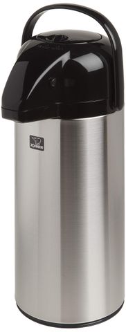 ZOJIRUSHI AIR POT BEVERAGE DISPENSER 2.2L - BRUSHED STAINLESS FINISH - AASB-22SB - EACH