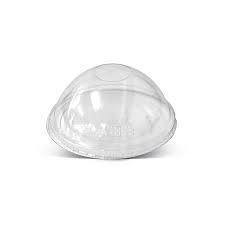 GREENMARK CLEAR PET DOME LID FOR IC4 BAMBOO PAPER ICE CREAM / GELATO CUP ( 76mm DIA ) - IC4L - 1000 - CTN