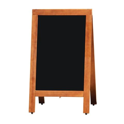 OLYMPIA PAVEMENT CHALK BOARD - 700mm H x 1200mm W - A-FRAME STYLE - GG109 - EACH