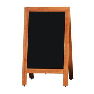 OLYMPIA PAVEMENT CHALK BOARD - 700mm H x 1200mm W - A-FRAME STYLE - GG109 - EACH